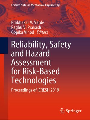 cover image of Reliability, Safety and Hazard Assessment for Risk-Based Technologies